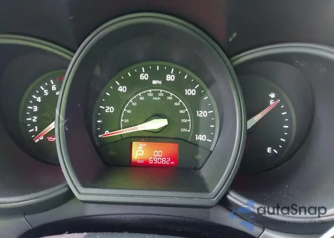 2013 Kia Rio Ex from USA, damaged, VIN KNADN5A38D6234220